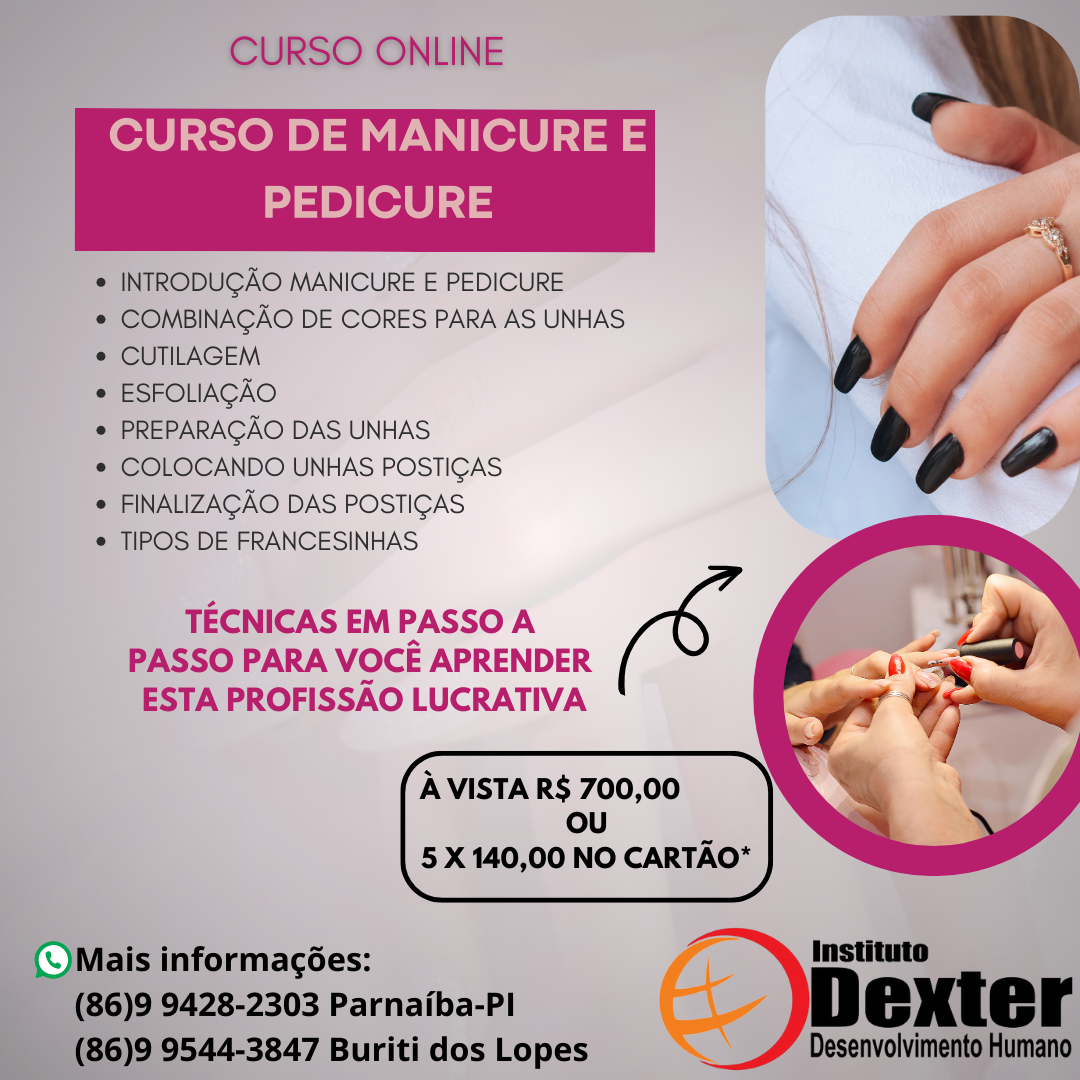 Curso de Manicure e Pedicure